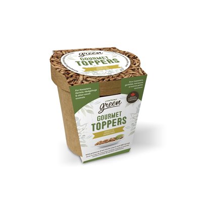 Gourmet Toppers Living World Green, Insectes, 125 G (4,4 Oz)