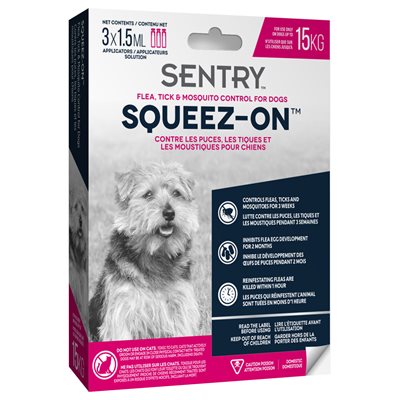 Tube A Presser Sentry Pour Chiens Moins De 15Kg