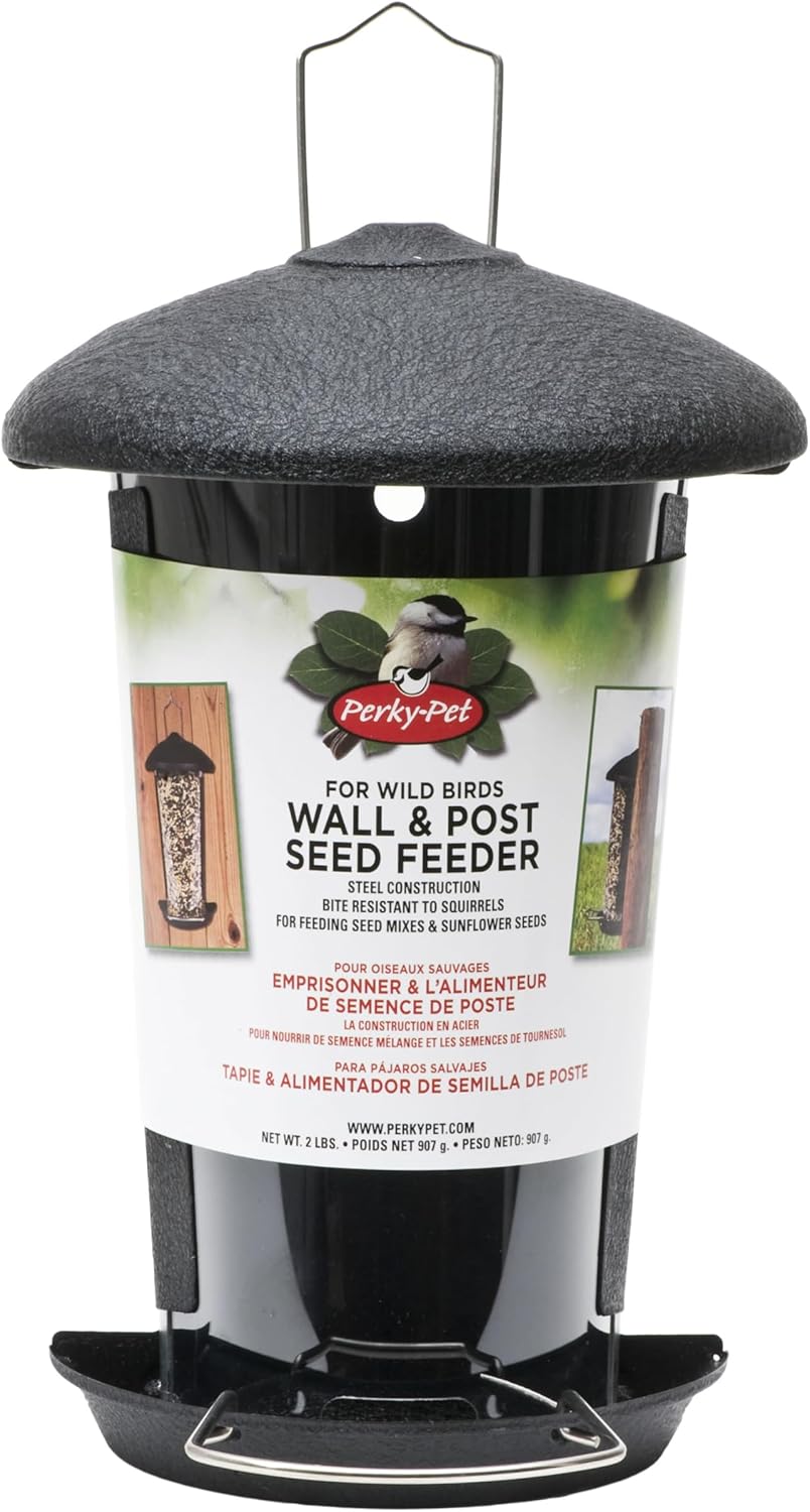 Perky-Pet Mangeoire à oiseaux sauvages murale et sur poteau
