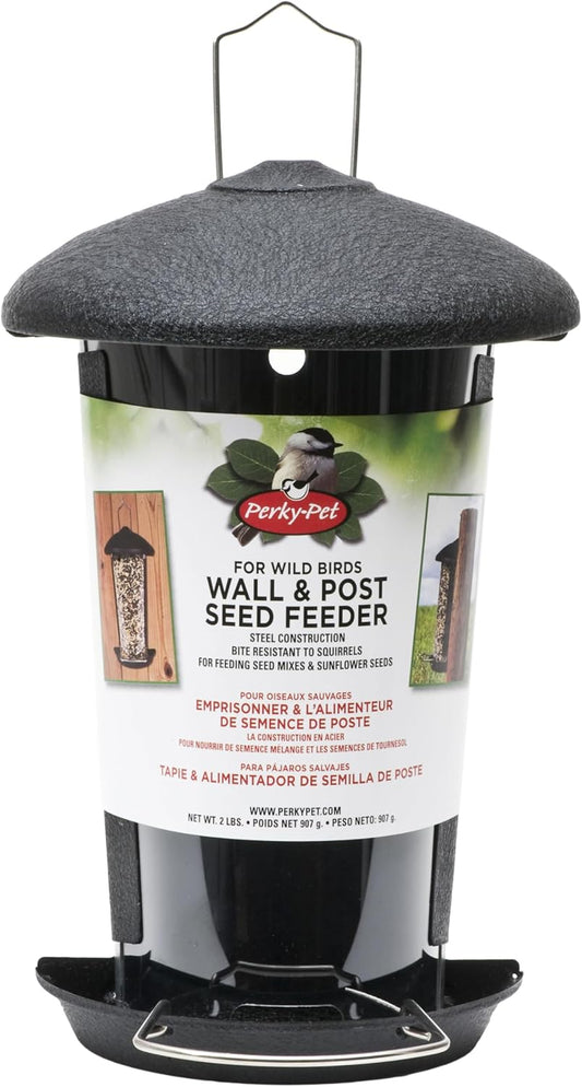 Perky-Pet Mangeoire à oiseaux sauvages murale et sur poteau