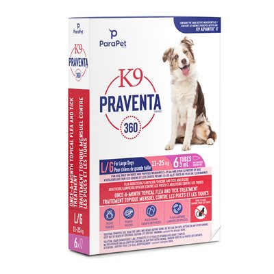 K9 Praventa 360 Grand Chien (6 Tubes)