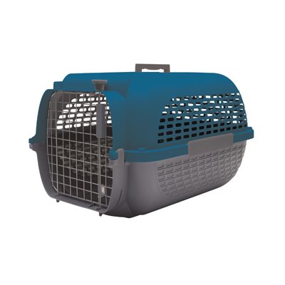 Dog It Cage Voyageur Gris/Bleu Fonce Moyen