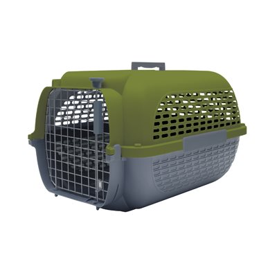 Dog It Cage Voyageur Gris/Kaki Grand