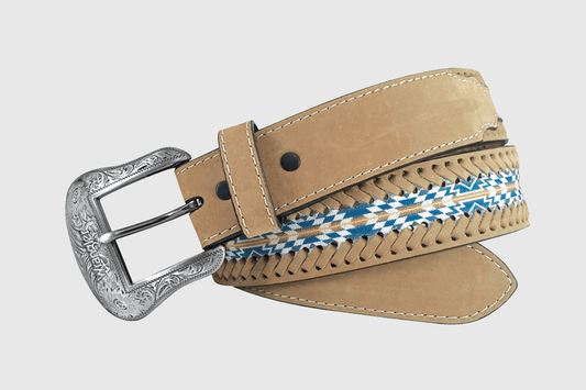 Wrangler Ceinture homme en cuir Crazy Horse – 38 mm