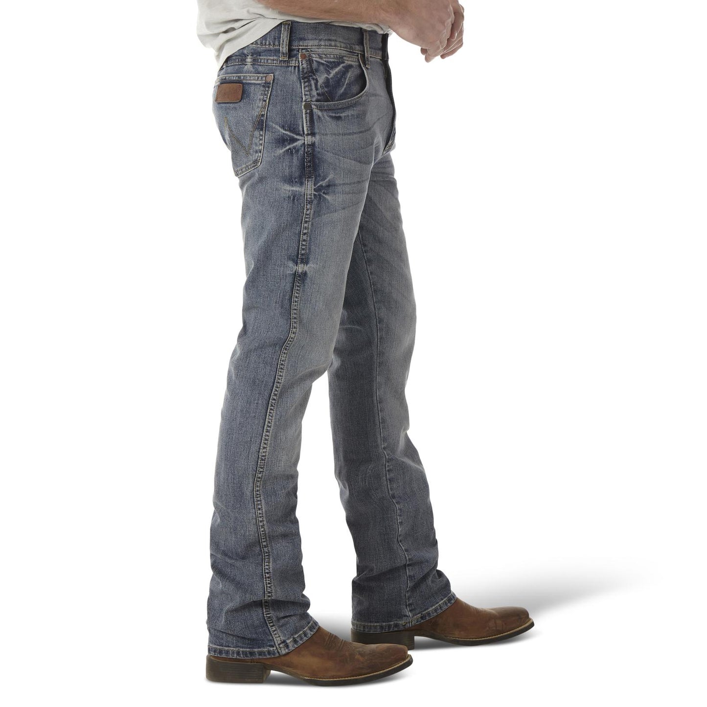 Wrangler Retro Slim Boot Jean Greeley pour Homme