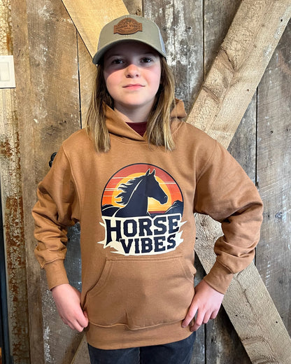 Horse Vibes  Hoodie Mustang unisexe