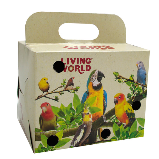 Boîte de transport Living World pour oiseaux