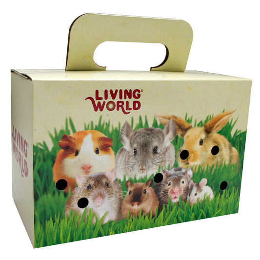 Boîte de transport Living World pour petits animaux