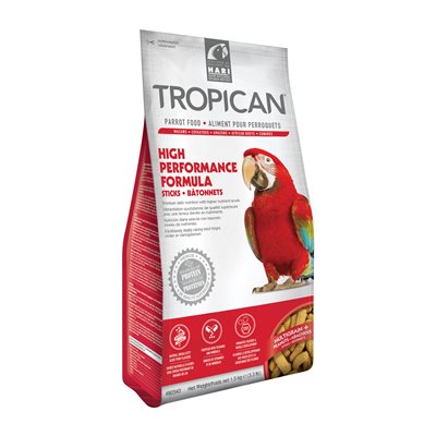 Tropican Perroquets Batonnets High Performance 1.5Kg