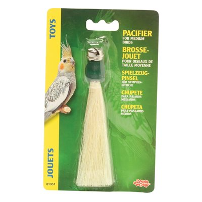 Living World Brosse-Jouet-Oiseaux Moyen