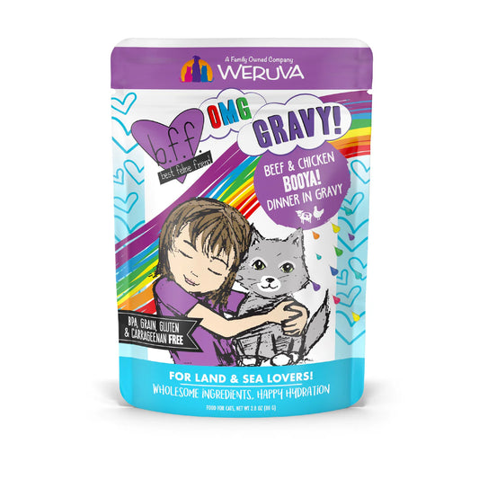 Weruva BFF Boeuf & Poulet ''Booya'' 2.8oz pochette