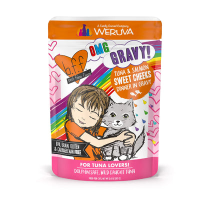 Weruva BFF Thon et SAumon ''Sweet Cheeks'' 3oz pochette