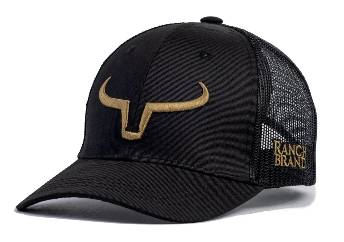 Ranch Brand Casquette Ponytail Femme, Mesh avec Logo