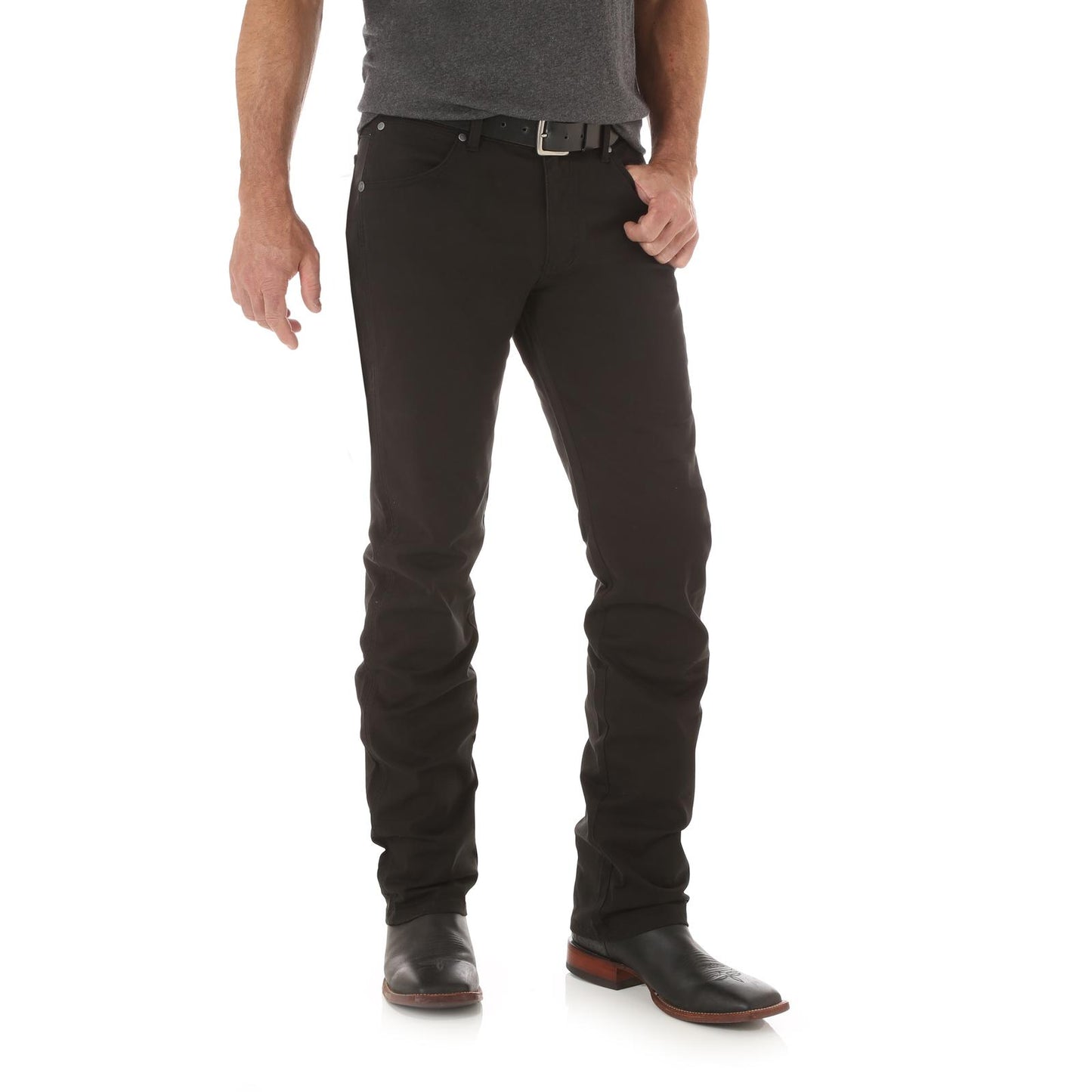 Wrangler Retro SLim Straight Jean Noir pour Homme