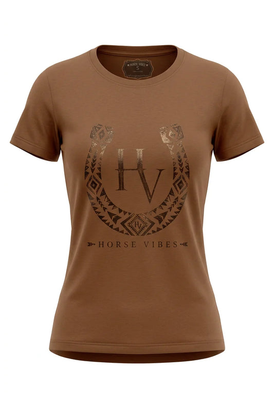 Horse Vibes T-shirt Femme Lucky HV
