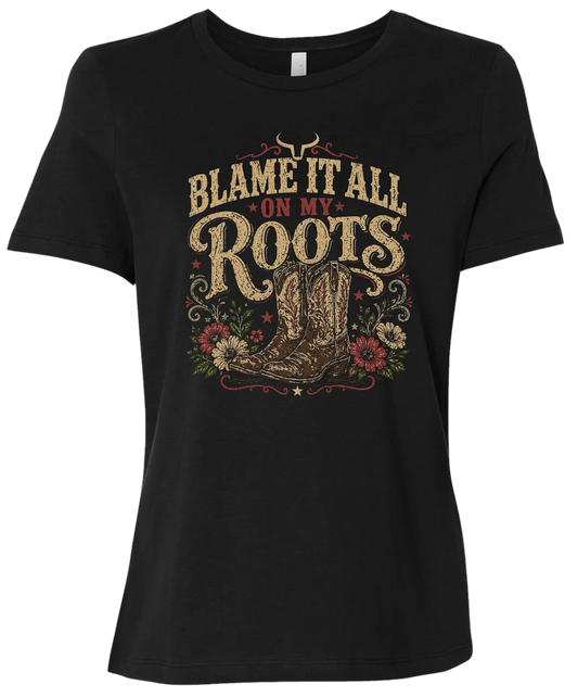 Ranch Brand | T-Shirt Femme Roots | Noir