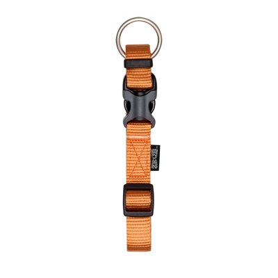 Zeus Collier Nylon Reglable Tangerine Grand