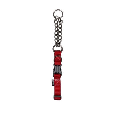 Zeus Collier Martingale Rouge M