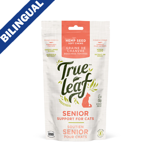 TRUE LEAF \ Chat gâteries de soutien senior pour chats – 50g
