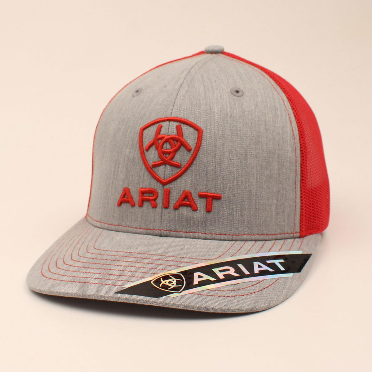 Ariat Casquette Snapback R112 pour Homme Rouge