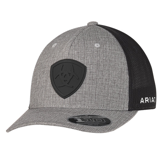 Ariat Casquette FlexFit 100 Snapback Gris et Noir