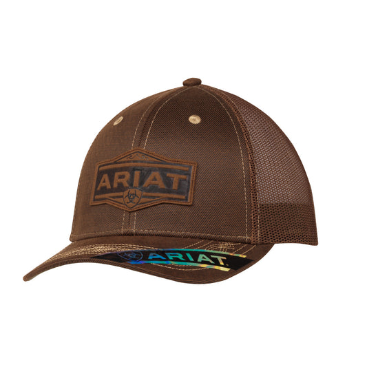 Ariat Casquette Pour Homme à logo Vintage Brun