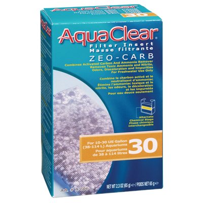 Cartouche De Zeo-Carb/Aquaclear 30/150-V