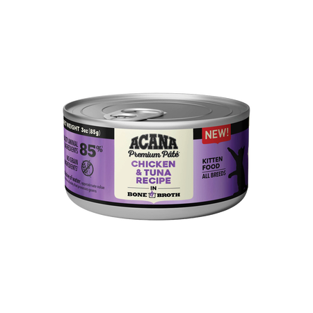 Acana - Recette au poulet et au thon pour chatons 5.5oz