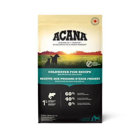 ACANA Chien Poisson d’eau froide CA 11,4 kg