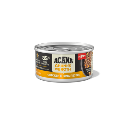 Acana - Morceaux dans le bouillon - Recette au poulet et au thon 5.5oz