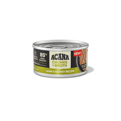 Acana - Morceaux dans le bouillon - Recette à l'agneau et aux rognons 5.5oz