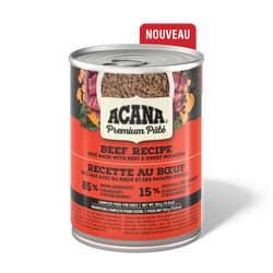 Acana Premium Pâté chien Recette au Boeuf 363g