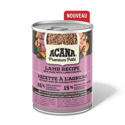 Acana Premium Pâté Chien Recette a l'Agneau 363g