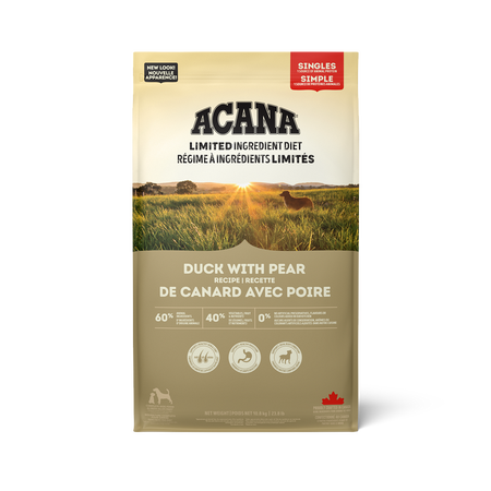 Acana Single Canard & Poire 10.8Kg