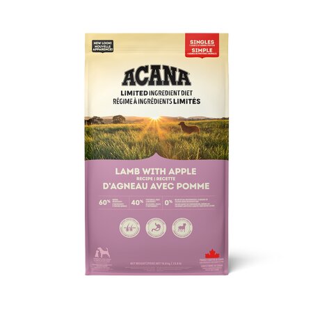 Acana Singles Agneau Et Pommes 1.8Kg