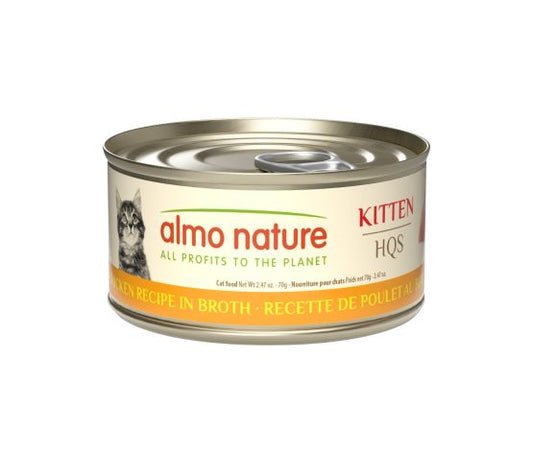 Almo Nature Hqs Natural Chaton Poulet 70Gr