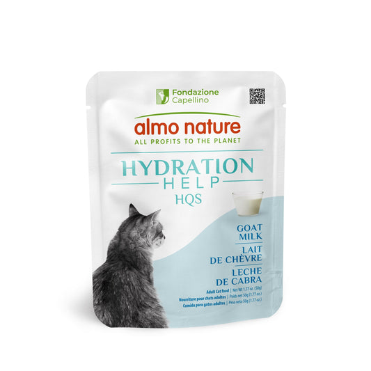 Almo Nature Hqs Hydration Help Chat - Lait De Chèvre50gr