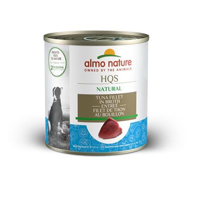 Almo Nature Hqs Natural Chien Entree Filet De Thon 280G