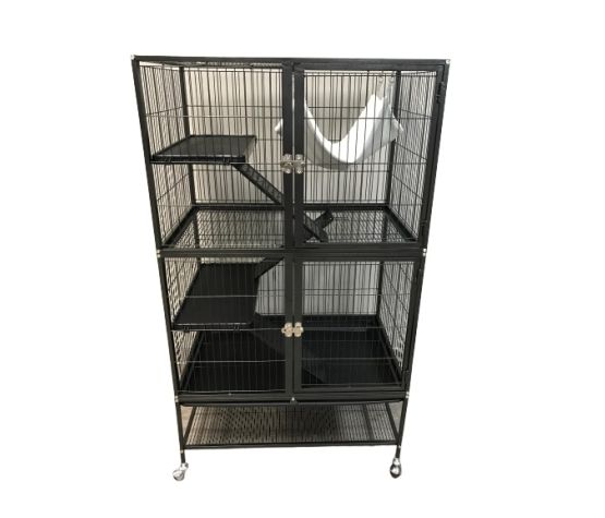 Arthur Cage Furet Villa Azura Noir 80X54X137Cm