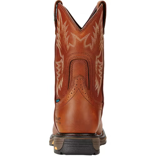 Ariat Bottes de travail WorkHog à bout carré large, embout composite CSA et imperméables Homme