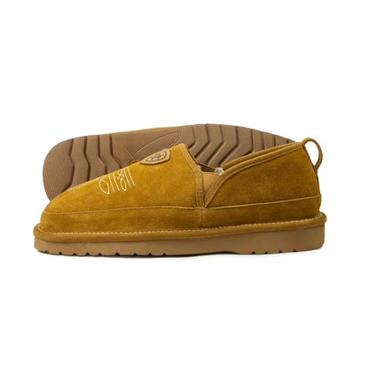 Pantoufles Ariat Lasso en daim pour homme - Châtaigne