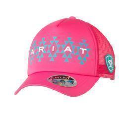 Casquette Ariat Fillette - rose