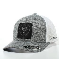 Ariat Casquette FlexFit 110 pour Homme Gris Chiné et Blanc
