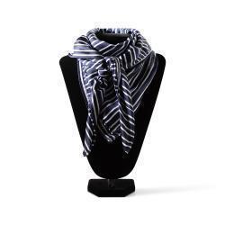 Ariat Foulard Wild Rag, Rayures bleu marine et blanc