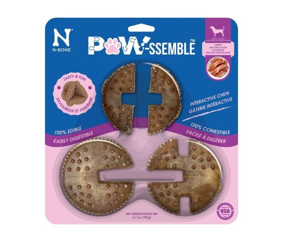 N-bone Paw-ssemble, Gâterie Interactive à Mâcher Pour Chien