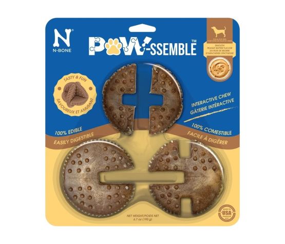 N-bone Paw-ssemble, Gâterie Interactive à Mâcher Pour Chien