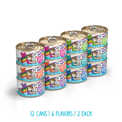 Weruva BFF Rainbow Road Assorti 12 X 2.8Oz