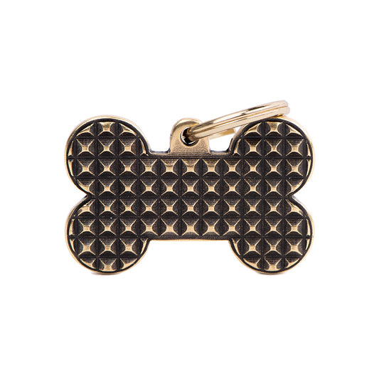 Médaille Bronx Bone Studs Laiton Large