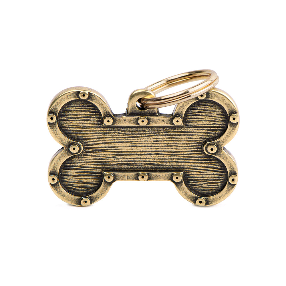 Médaille Bronx Bone Futursitic Laiton Large
