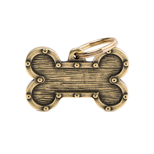 Médaille Bronx Bone Futursitic Laiton Large